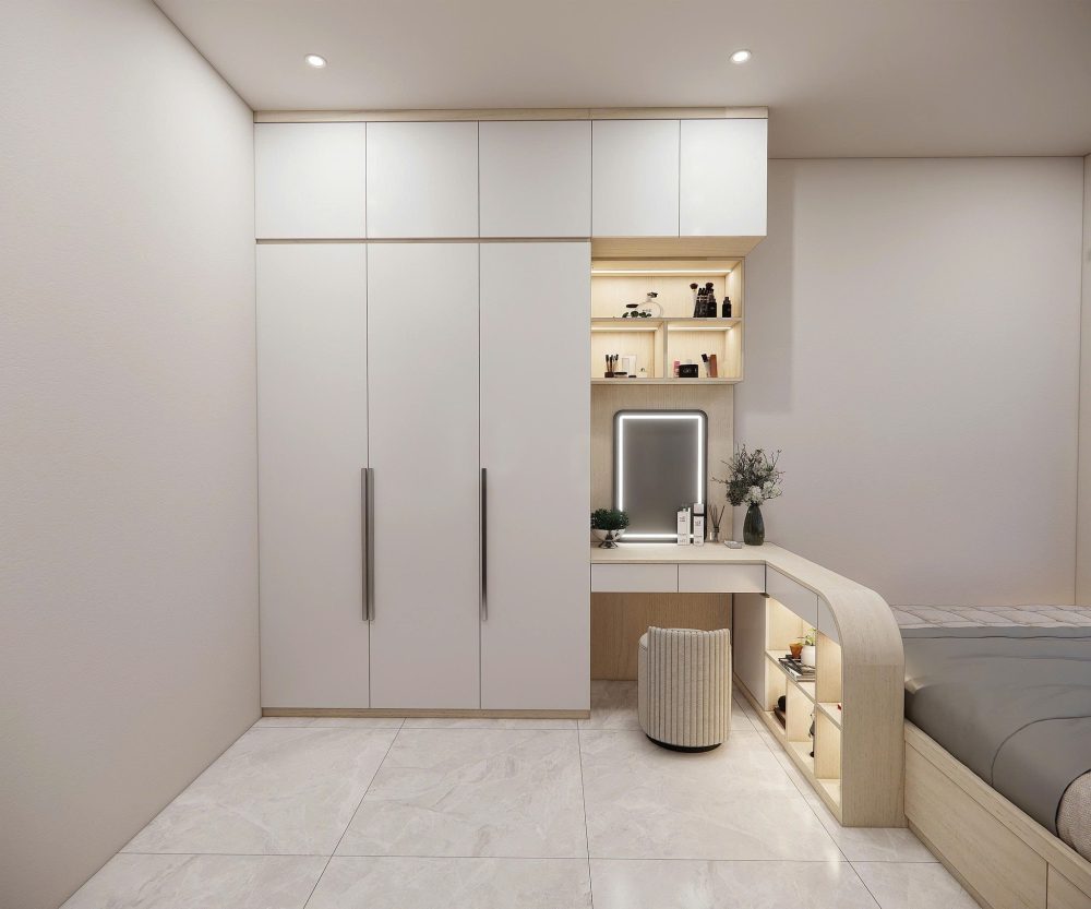 giường, tủ quần áo gỗ mdf