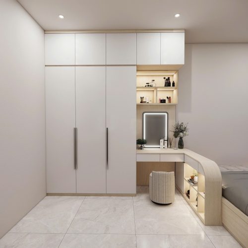 giường, tủ quần áo gỗ mdf