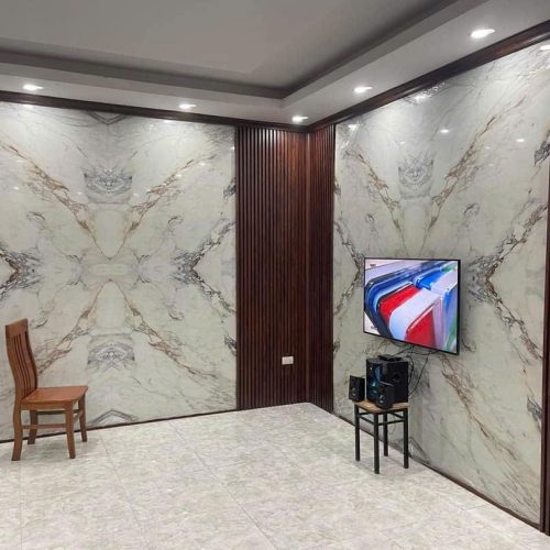 Tấm ốp tường pvc tráng gương