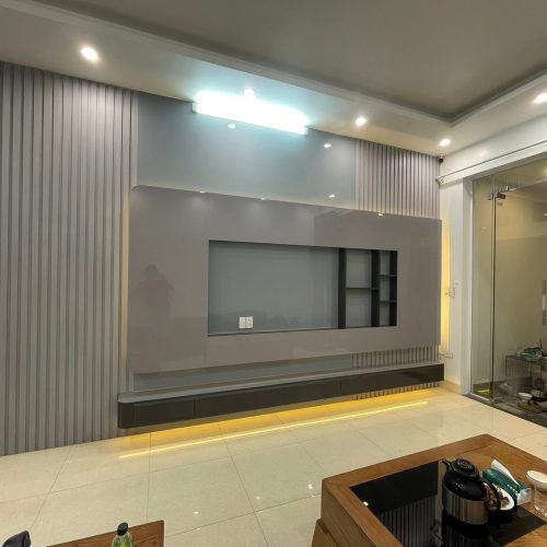 Vách tivi phòng khách