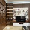 Vách tivi phòng khách hiện đại VH06