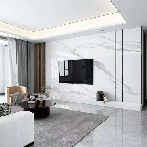 Vách tivi phòng khách hiện đại VH09