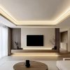 Vách tivi phòng khách hiện đại VH11