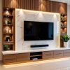 Vách tivi phòng khách hiện đại VH13