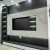 Vách tivi phòng khách hiện đại VH19