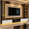Vách tivi phong cách hiện đại