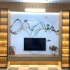 Vách tivi phòng khách hiện đại VH34